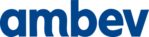 Logo Ambev, cliente da Perfecta Print